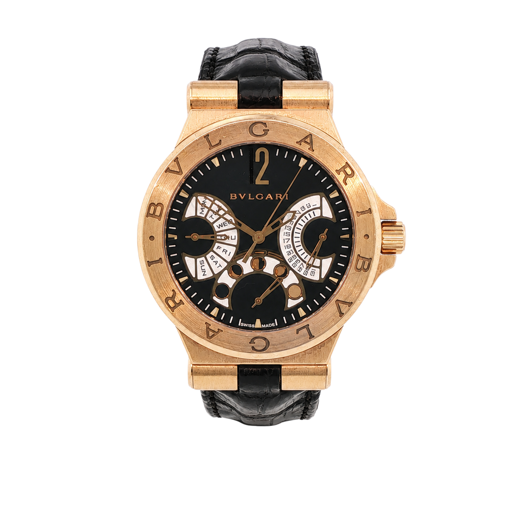 Pre-Owned Bulgari Diagono Moonphase Retrograde