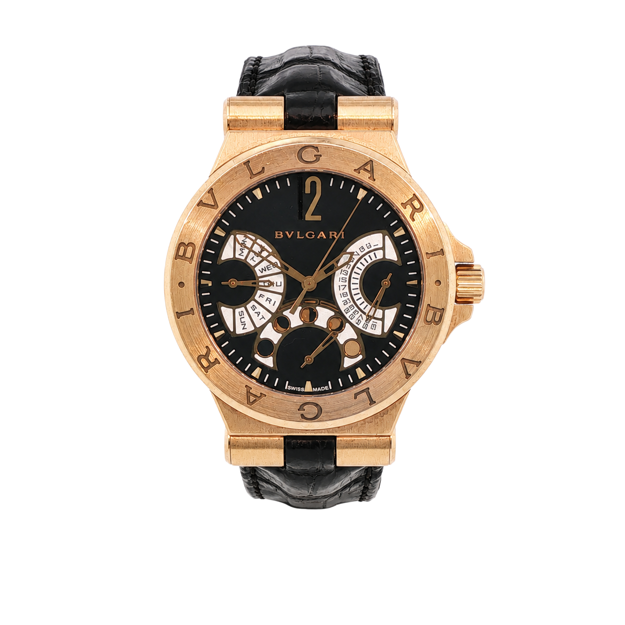 Pre-Owned Bulgari Diagono Moonphase Retrograde