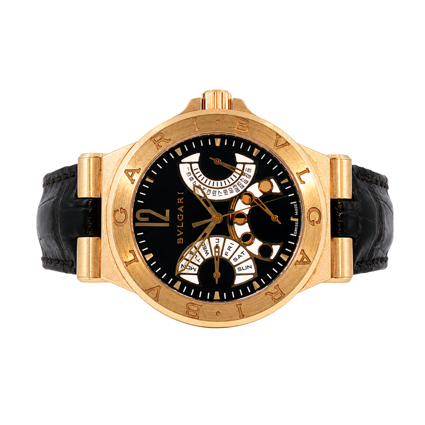 Pre-Owned Bulgari Diagono Moonphase Retrograde