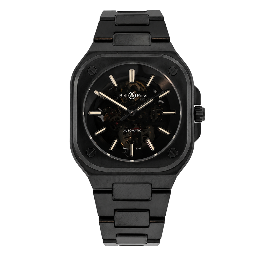 Bell & Ross, 41MM 05 Skeleton Black Ceramic
