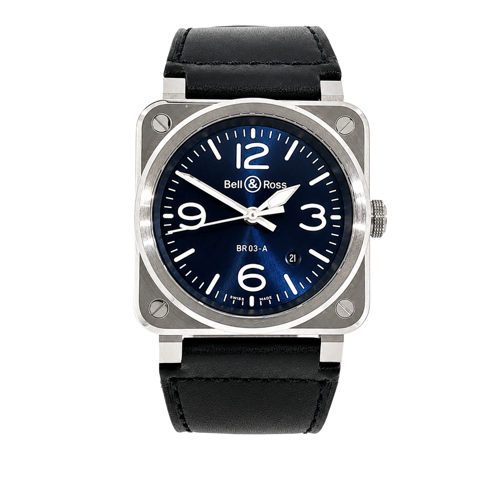 Bell & Ross, SS 42MM BR 03-92 Blue