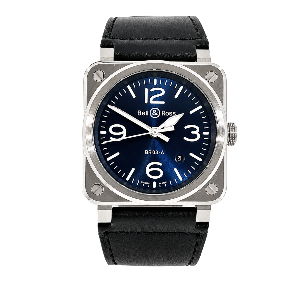 Pre-Owned Bell & Ross, SS 42MM BR 03-92 Blue