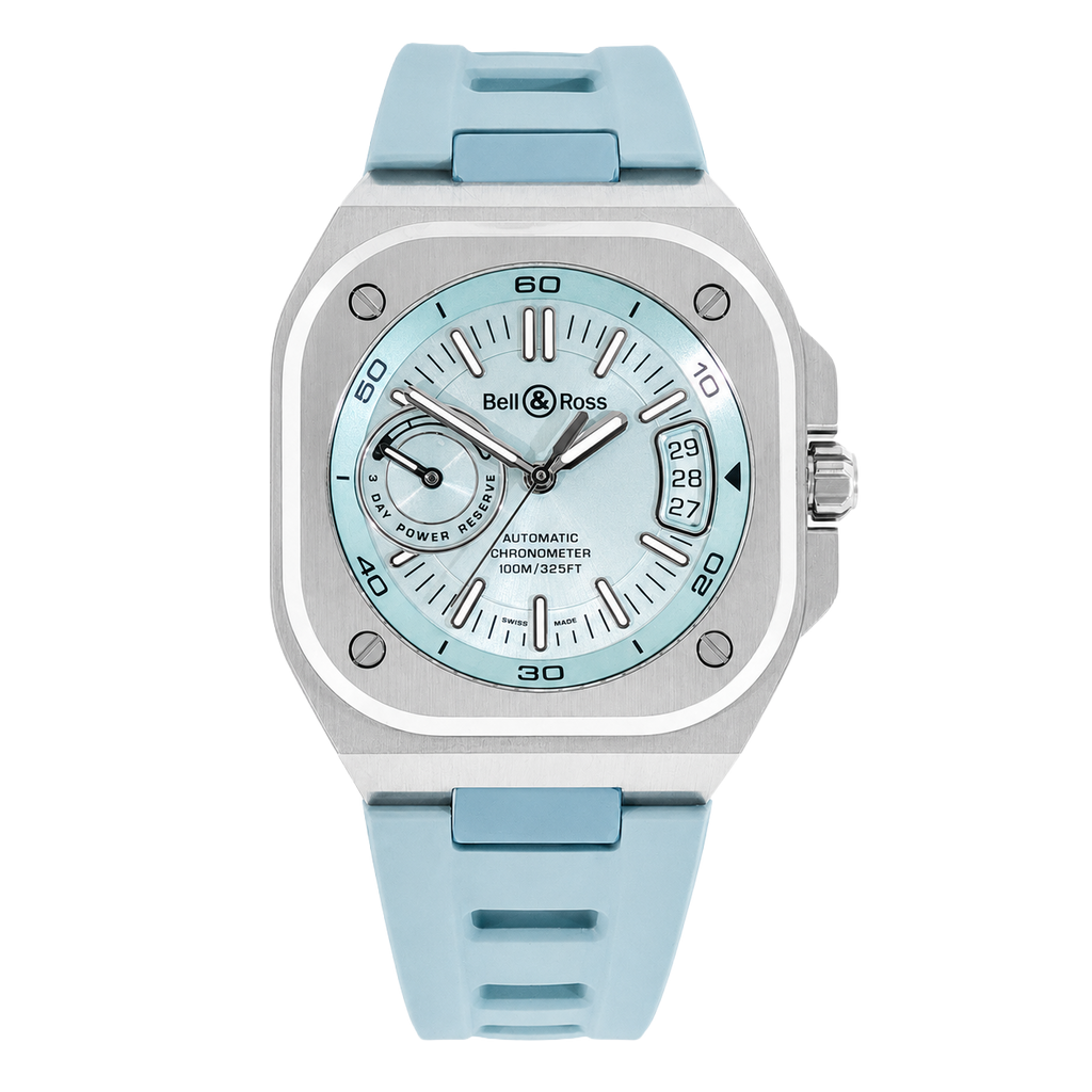 Pre-Owned Bell & Ross Ice Blue Steel BRX5R-IB-ST/SRB