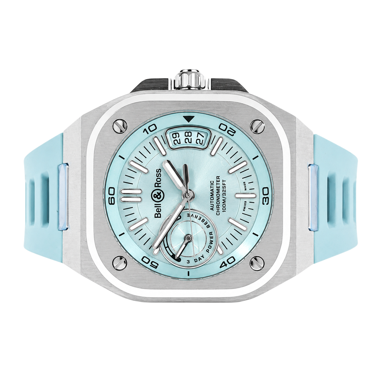 Pre-Owned Bell & Ross Ice Blue Steel BRX5R-IB-ST/SRB
