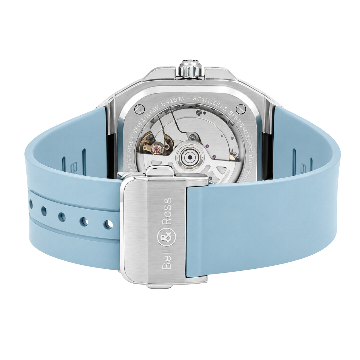 Pre-Owned Bell & Ross Ice Blue Steel BRX5R-IB-ST/SRB