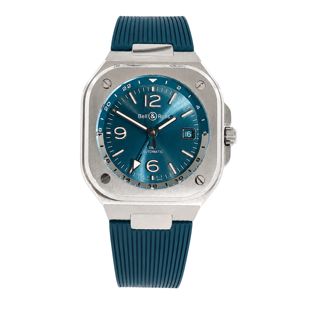 Pre-Owned Bell & Ross Sky Blue BR05G-PB-ST/SRB
