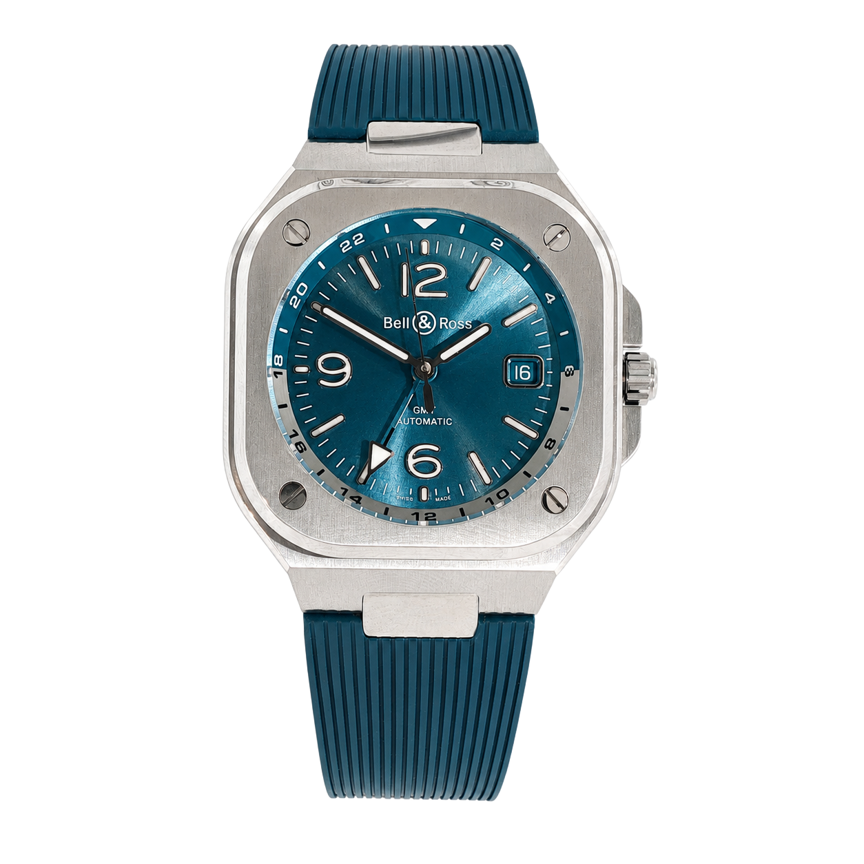 Pre-Owned Bell & Ross Sky Blue BR05G-PB-ST/SRB
