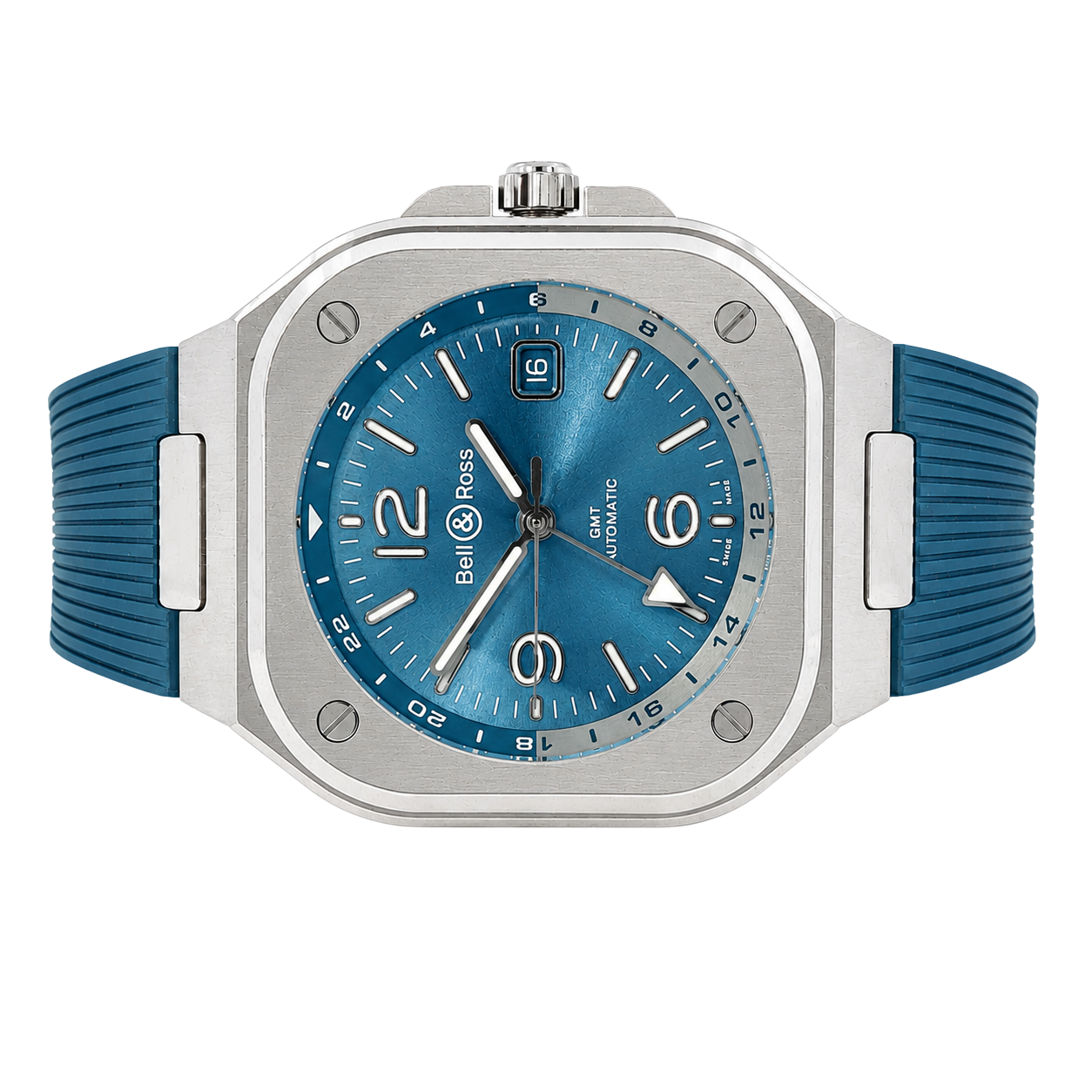 Pre-Owned Bell & Ross Sky Blue BR05G-PB-ST/SRB