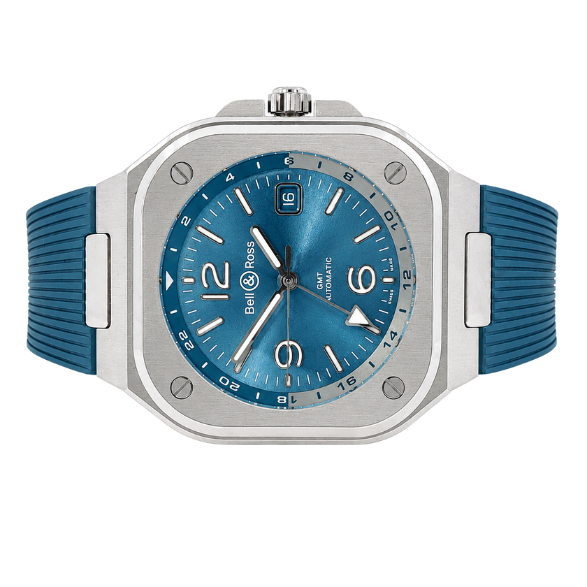 Pre-Owned Bell & Ross Sky Blue BR05G-PB-ST/SRB