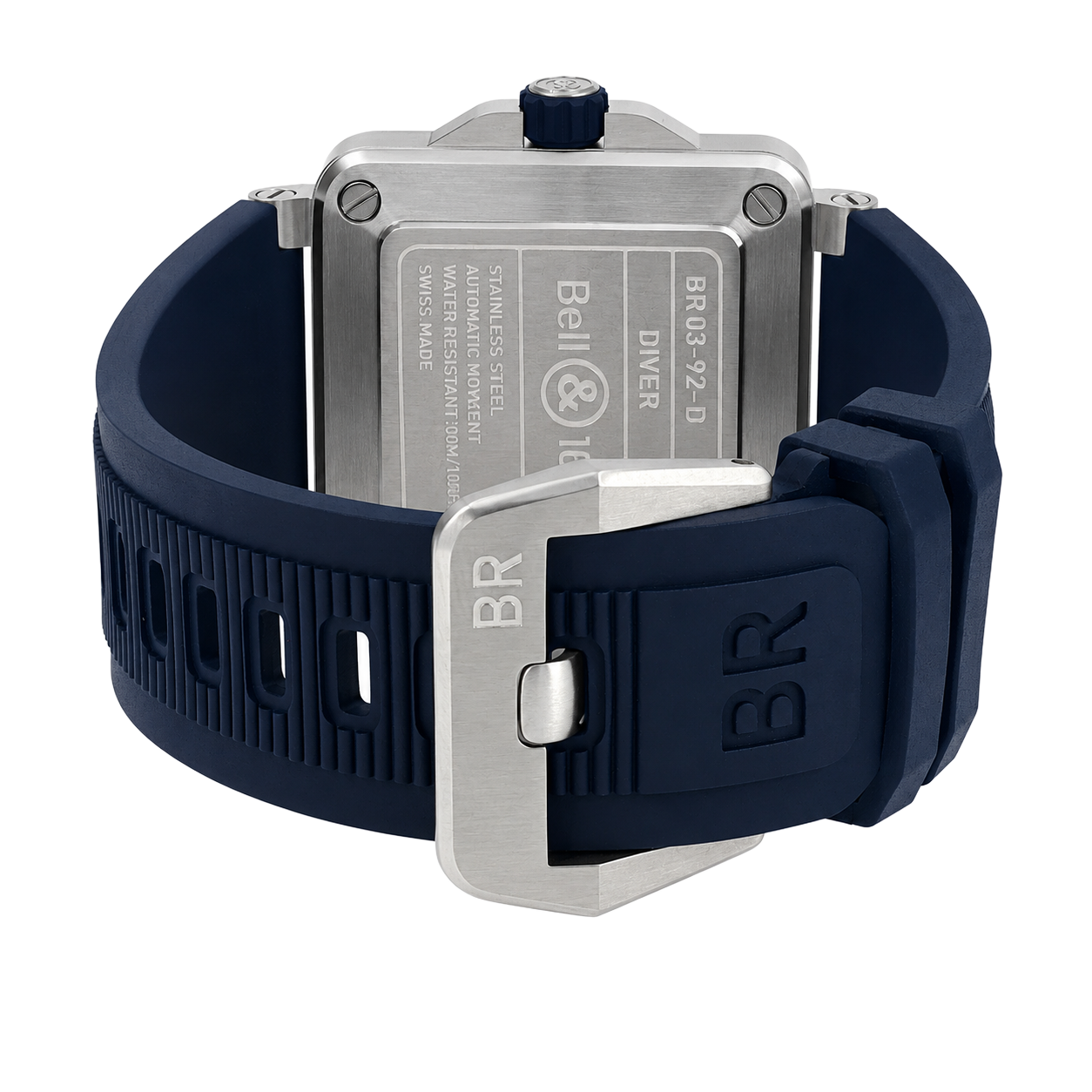 Bell & Ross Diver BR03A-D-BLU-ST/SRB