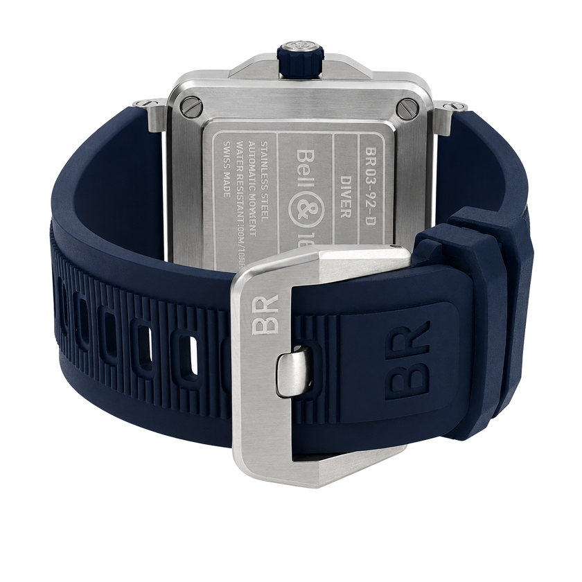 Bell & Ross Diver BR03A-D-BLU-ST/SRB