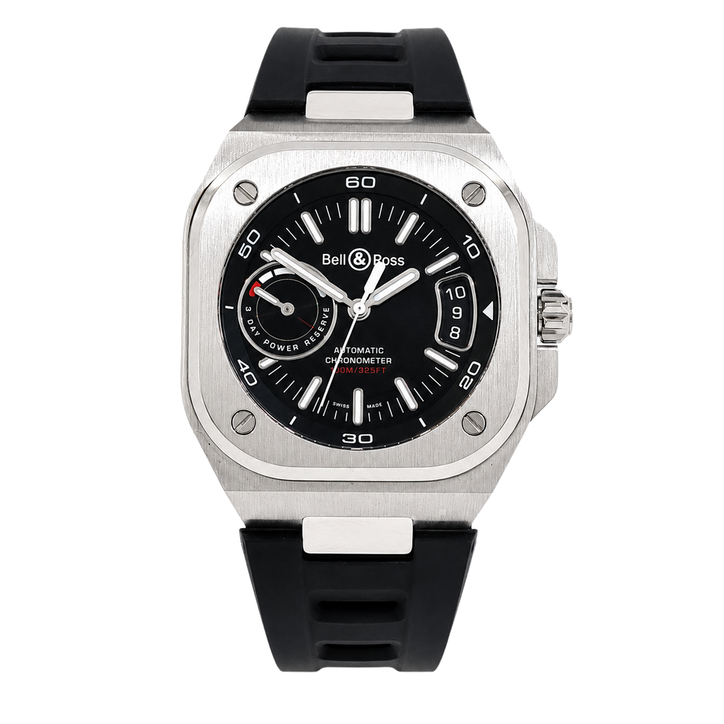 Bell & Ross Black Steel BRX5R-BL-ST/SRB