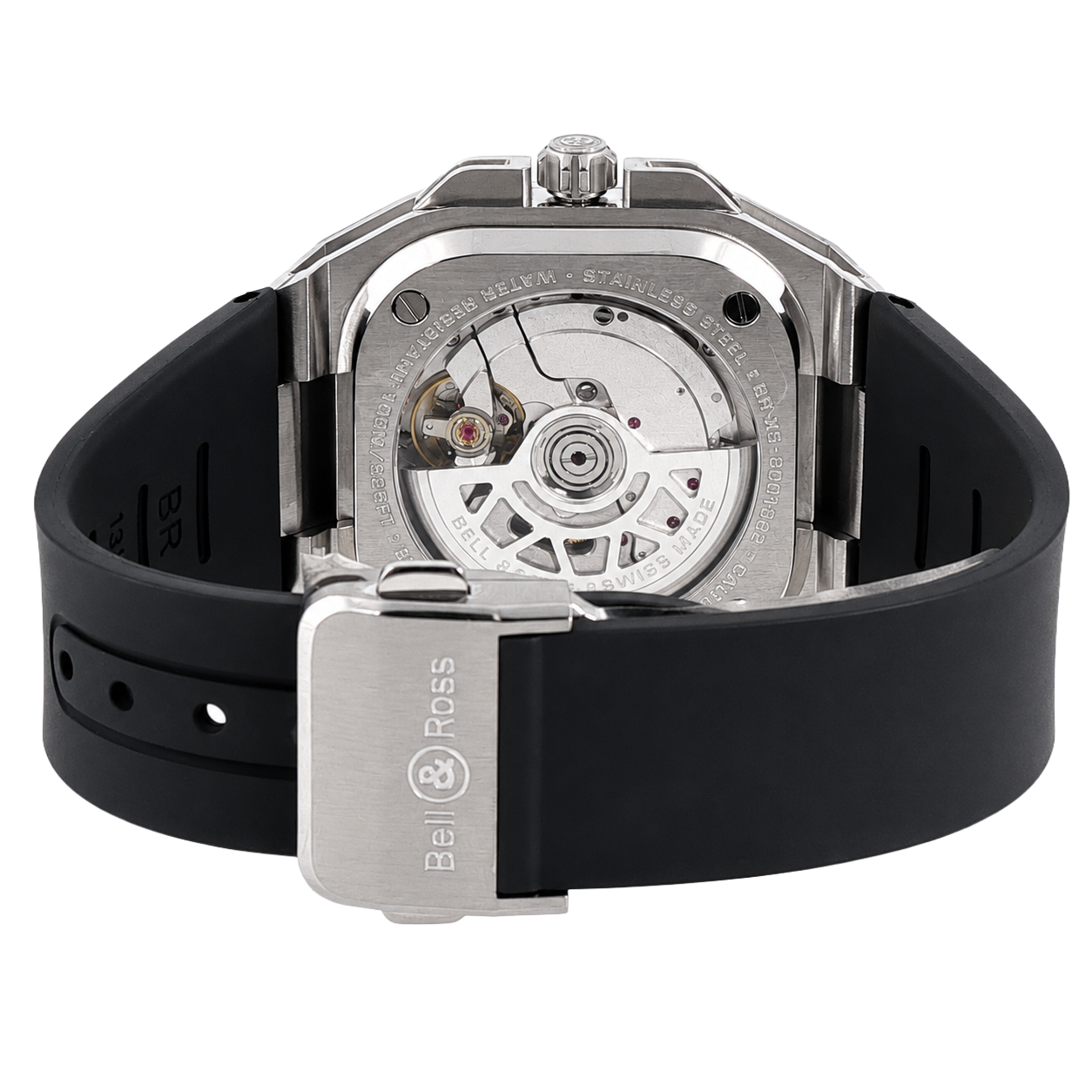 Bell & Ross Black Steel BRX5R-BL-ST/SRB