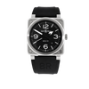 Pre-Owned Bell & Ross Stainless Steel BR0392-BLC-ST