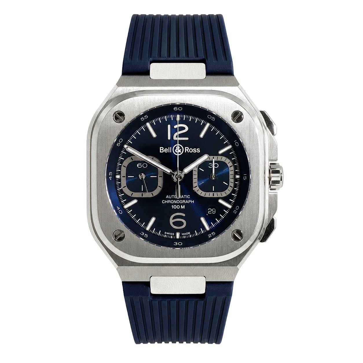 Bell & Ross Stainless Steel BR05C-BLU-ST/SRB