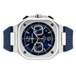 Bell & Ross Stainless Steel BR05C-BLU-ST/SRB