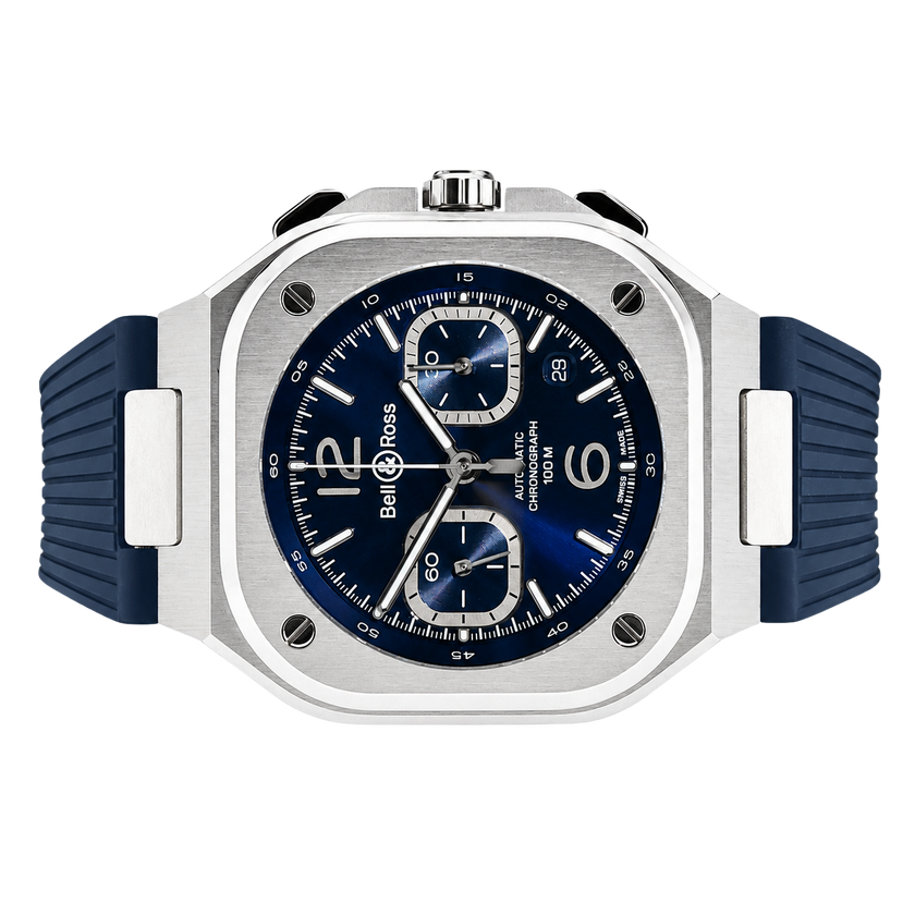 Bell & Ross Stainless Steel BR05C-BLU-ST/SRB