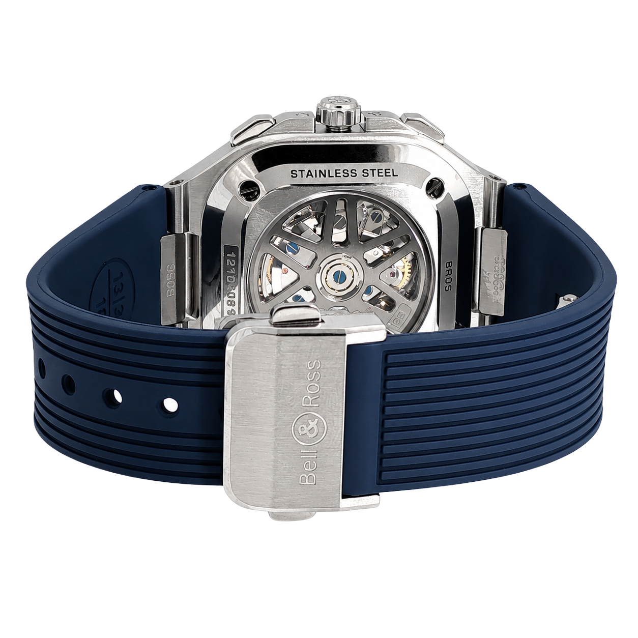 Pre-Owned Bell & Ross Stainless Steel BR05C-BLU-ST/SRB