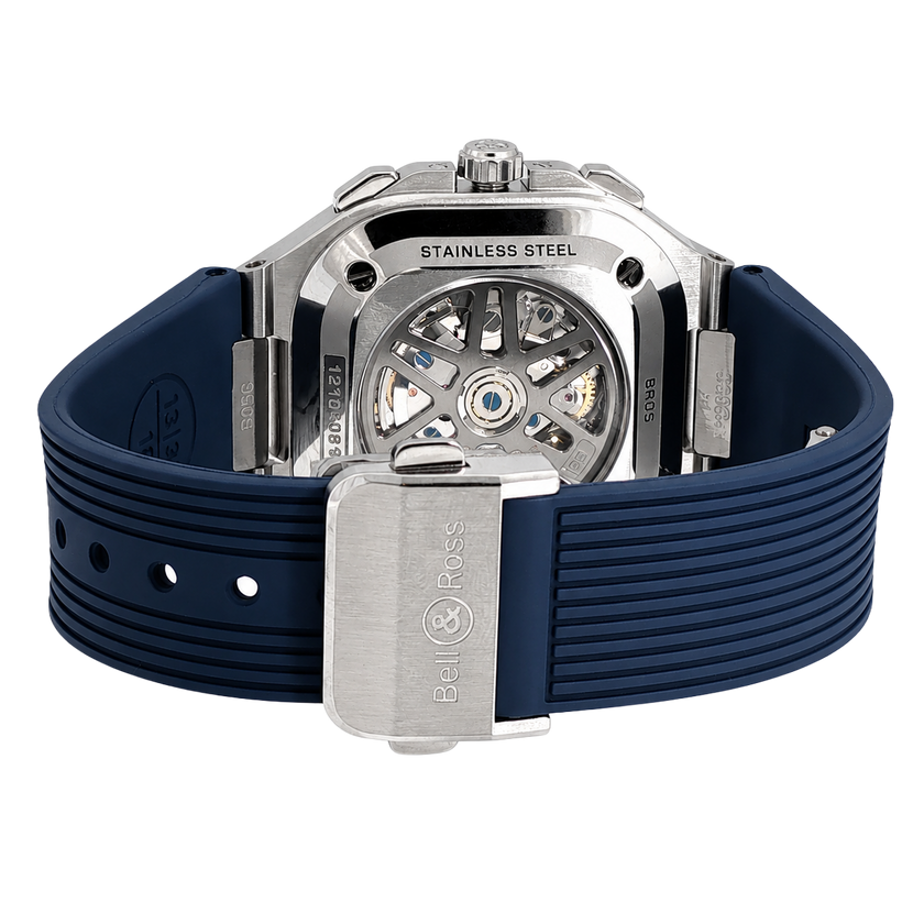 Pre-Owned Bell & Ross Stainless Steel BR05C-BLU-ST/SRB