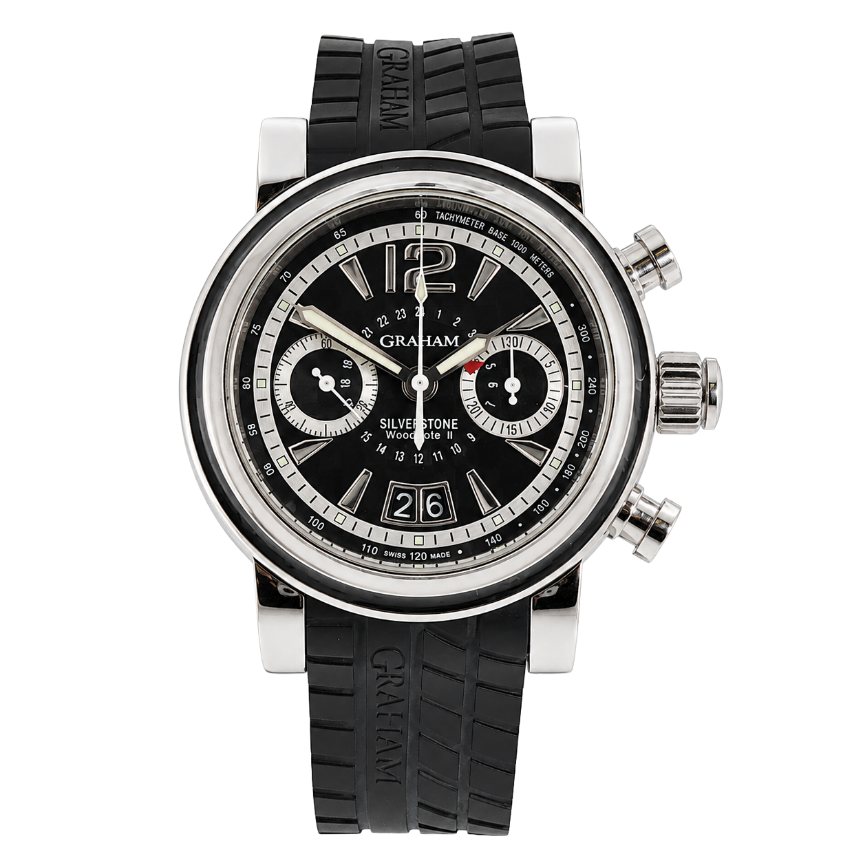 Pre-Owned Graham Grand Silverstone Chrono 2GSIUS.B06A.K07B Limited Edition 017/500