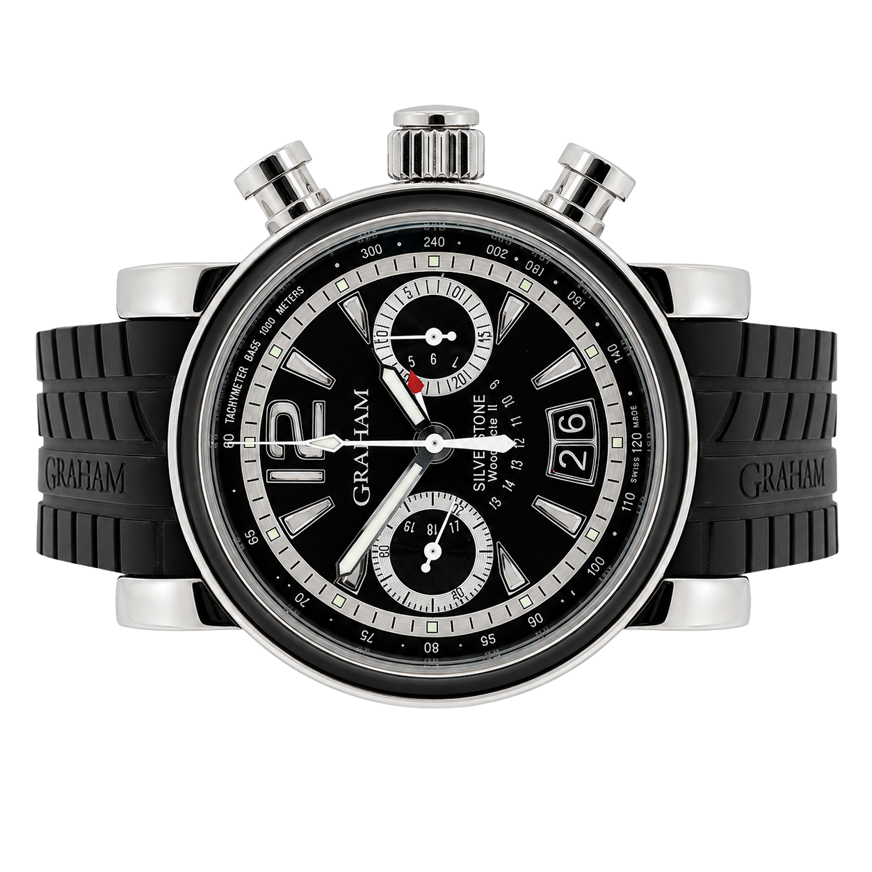 Pre-Owned Graham Grand Silverstone Chrono 2GSIUS.B06A.K07B Limited Edition 017/500