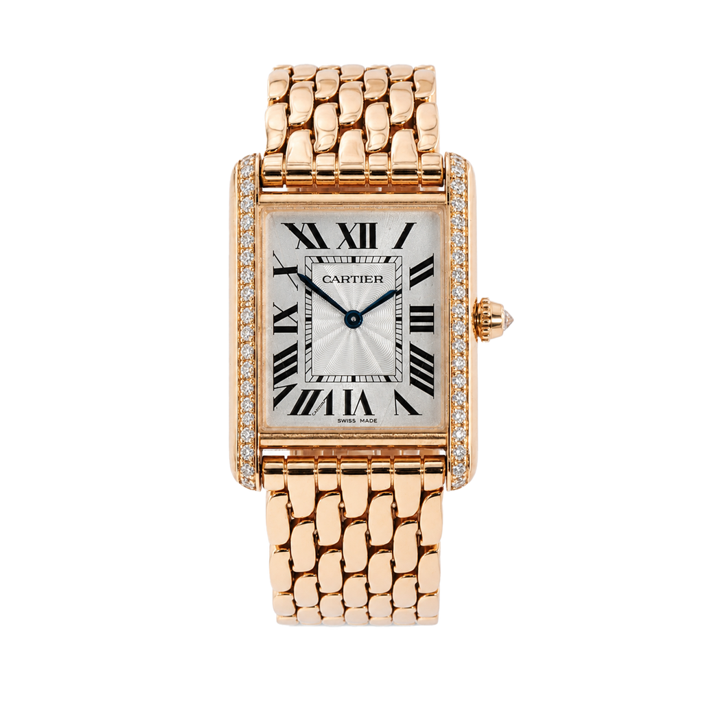 Pre-Owned Cartier Rose Gold Tank Louis 353386ZX