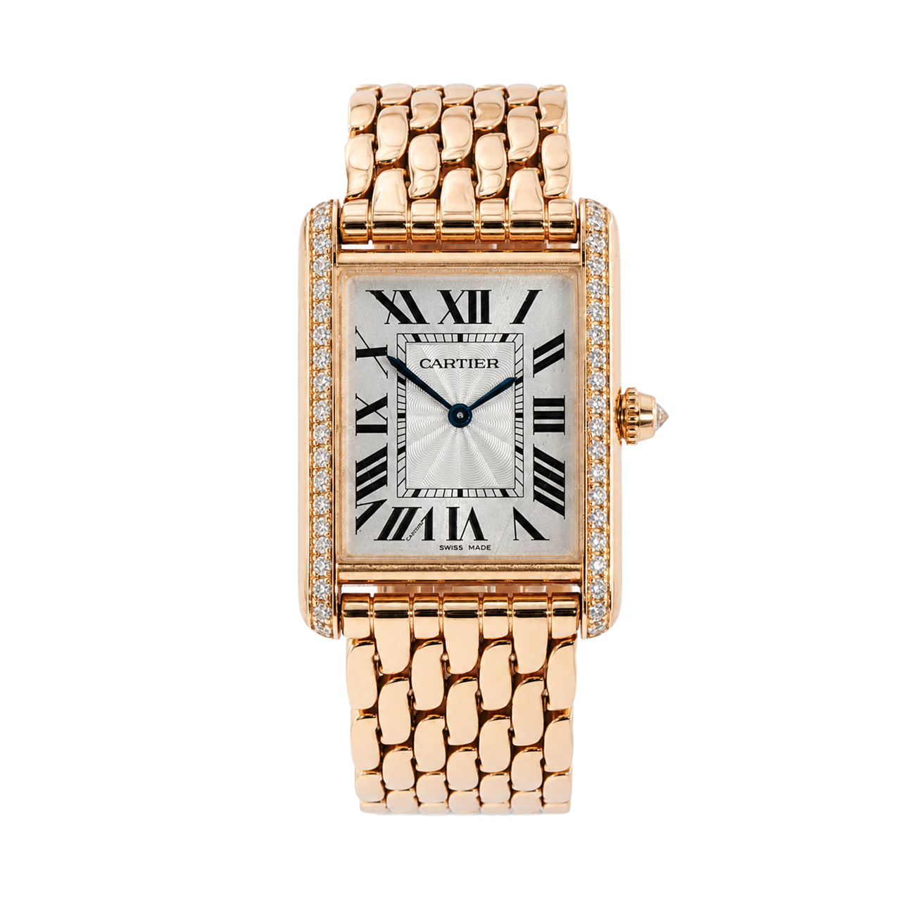 Pre-Owned Cartier Rose Gold Tank Louis 353386ZX