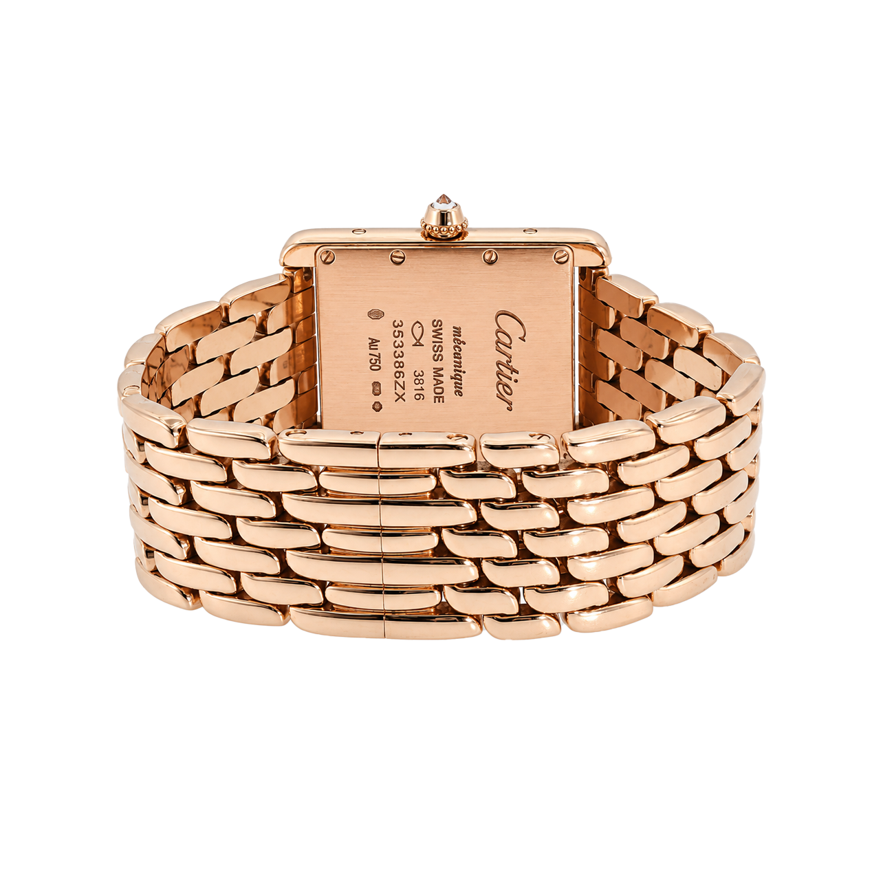 Pre-Owned Cartier Rose Gold Tank Louis 353386ZX