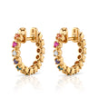 deBoulle Collection Over the Rainbow Mini Hoops