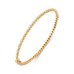 deBoulle Collection Modern Retro Diamond & Beaded Bangle