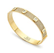 deBoulle Collection Signataire Bangle with Diamonds in Yellow Gold