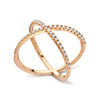 deBoulle Collection X Marks the Spot Ring in Rose Gold