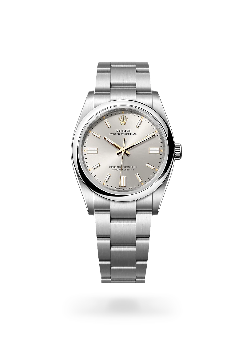 rolex Oyster Perpetual in Oystersteel, M126000-0001* - deBoulle Diamond & Jewelry