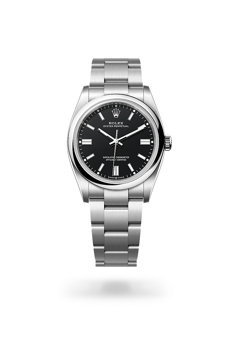 rolex Oyster Perpetual in Oystersteel, M126000-0014* - deBoulle Diamond & Jewelry