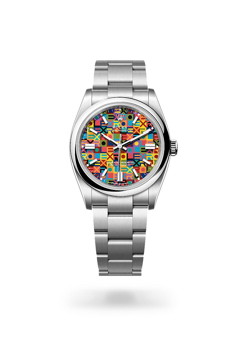 rolex Oyster Perpetual in Oystersteel, M126000-0016* - deBoulle Diamond & Jewelry