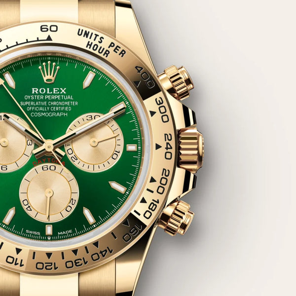 rolex Cosmograph Daytona in 18 ct yellow gold, M126508-0008* - deBoulle Diamond & Jewelry