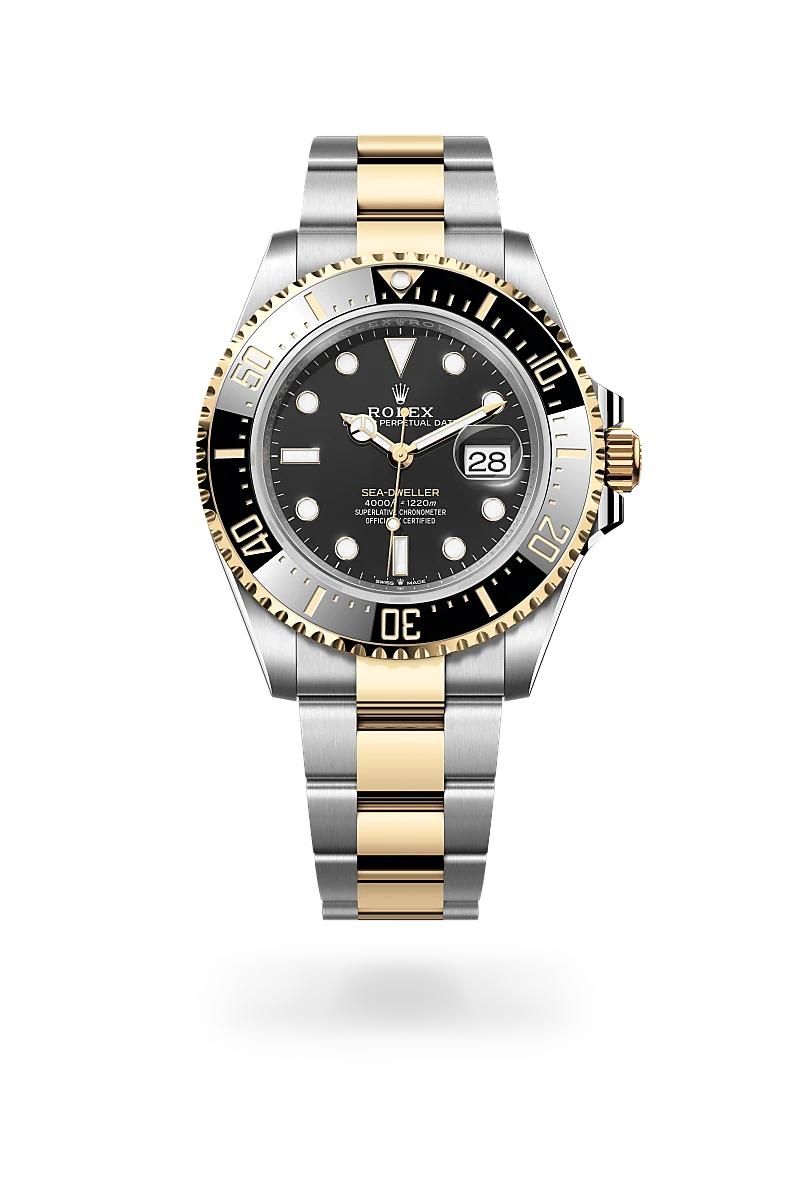 rolex Sea-Dweller in Yellow Rolesor - combination of Oystersteel and yellow gold, M126603-0001* - deBoulle Diamond & Jewelry