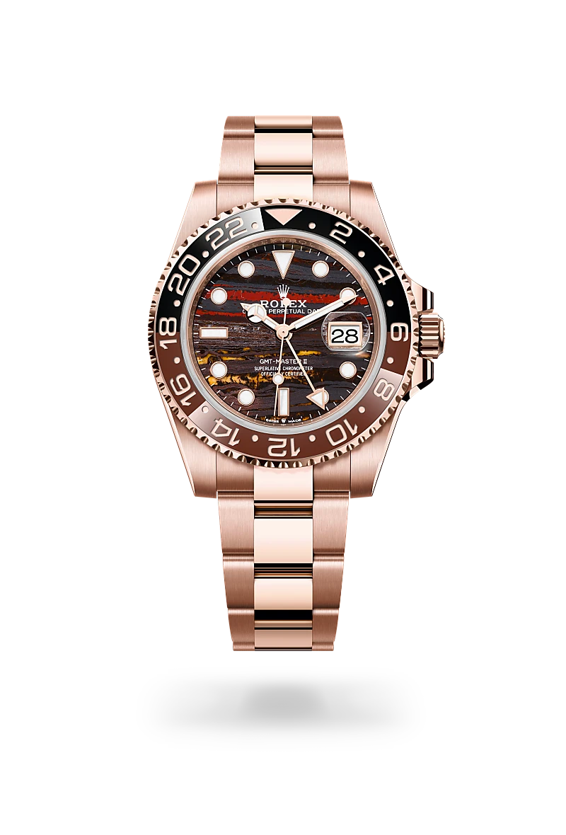 rolex GMT-Master II in 18 ct Everose gold, M126715CHNR-0002* - deBoulle Diamond & Jewelry