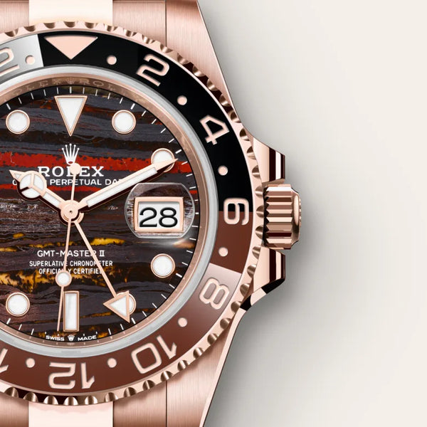 rolex GMT-Master II in 18 ct Everose gold, M126715CHNR-0002* - deBoulle Diamond & Jewelry