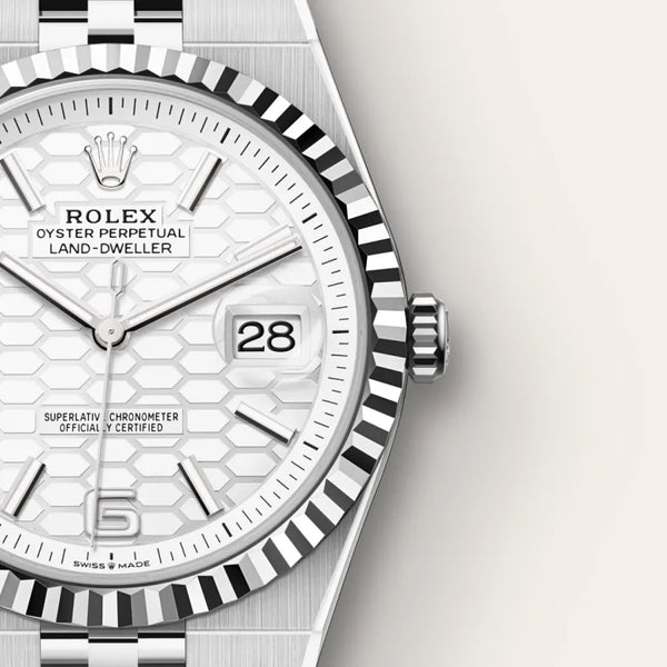 rolex Land-Dweller in Oystersteel, M127334-0001* - deBoulle Diamond & Jewelry