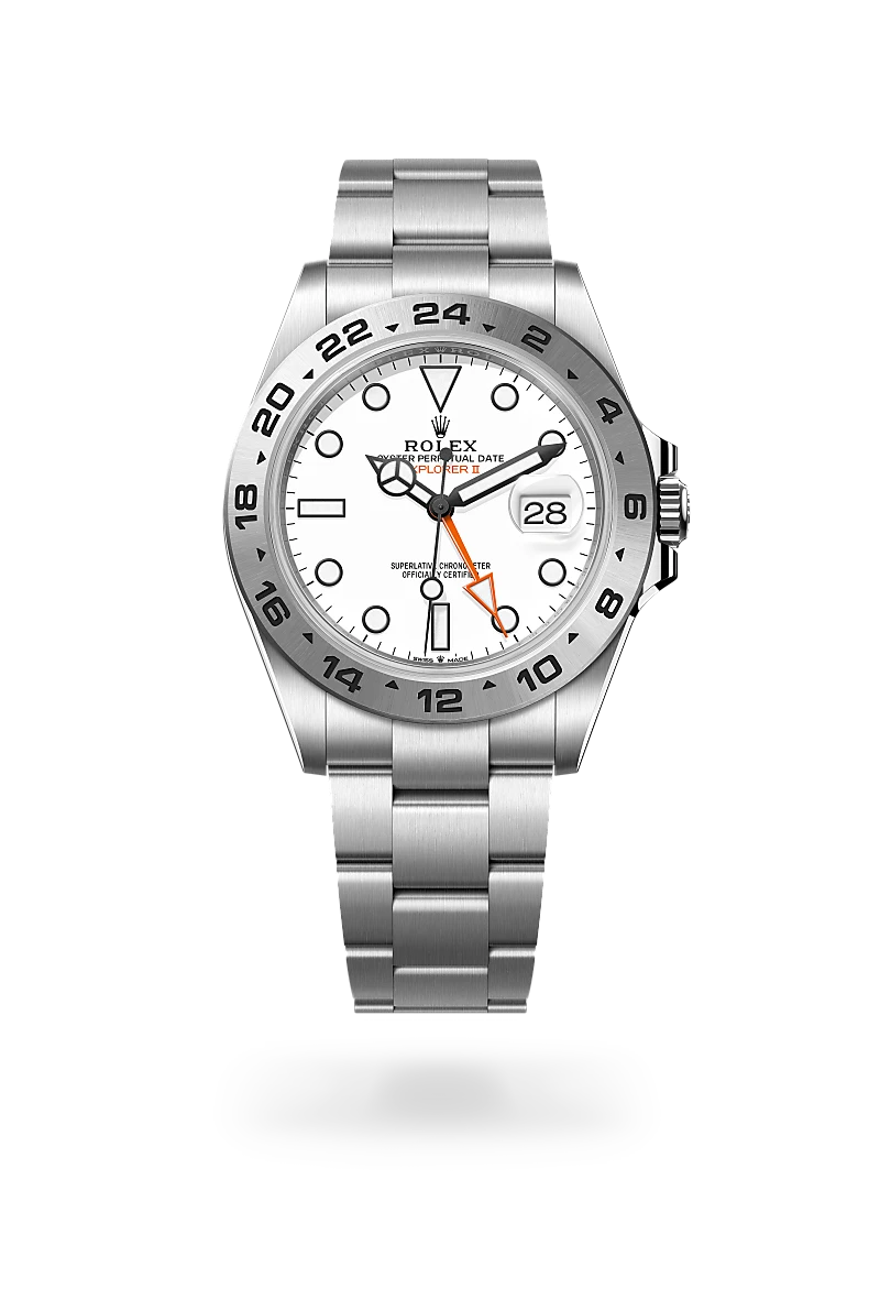 rolex Explorer II in Oystersteel, M226570-0001* - deBoulle Diamond & Jewelry