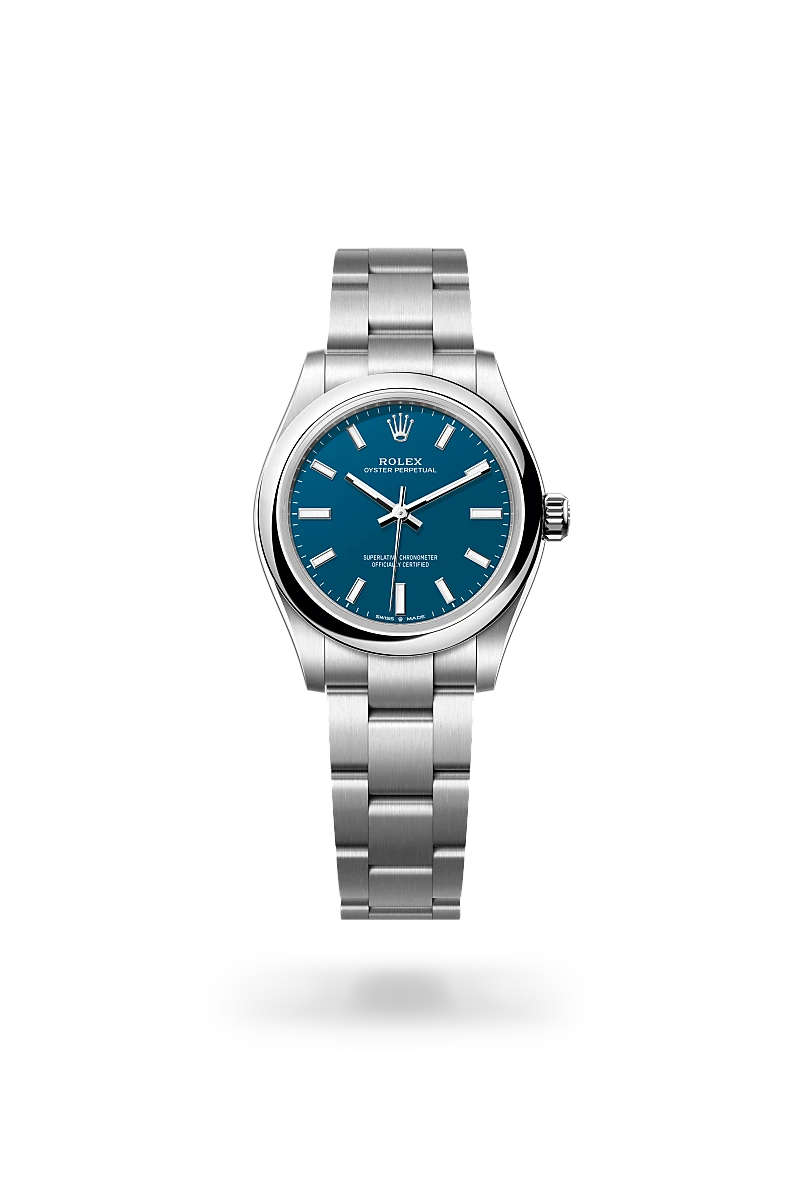 rolex Oyster Perpetual in Oystersteel, M277200-0017* - deBoulle Diamond & Jewelry