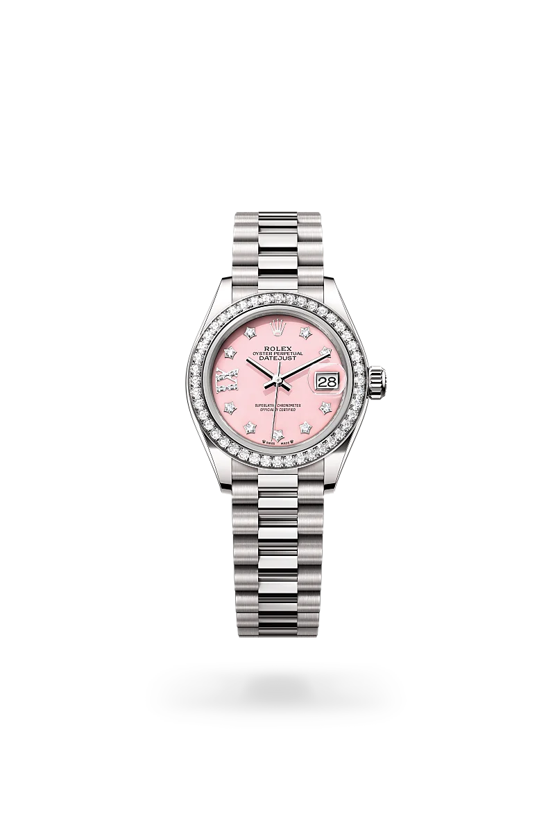 rolex Lady-Datejust in 18 ct white gold, M279139RBR-0002* - deBoulle Diamond & Jewelry