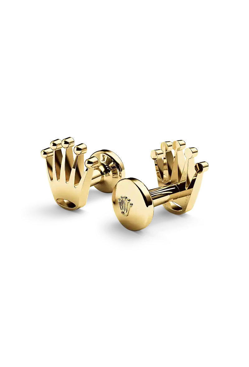 rolex Cufflinks in Yellow gold, A1018* - deBoulle Diamond & Jewelry