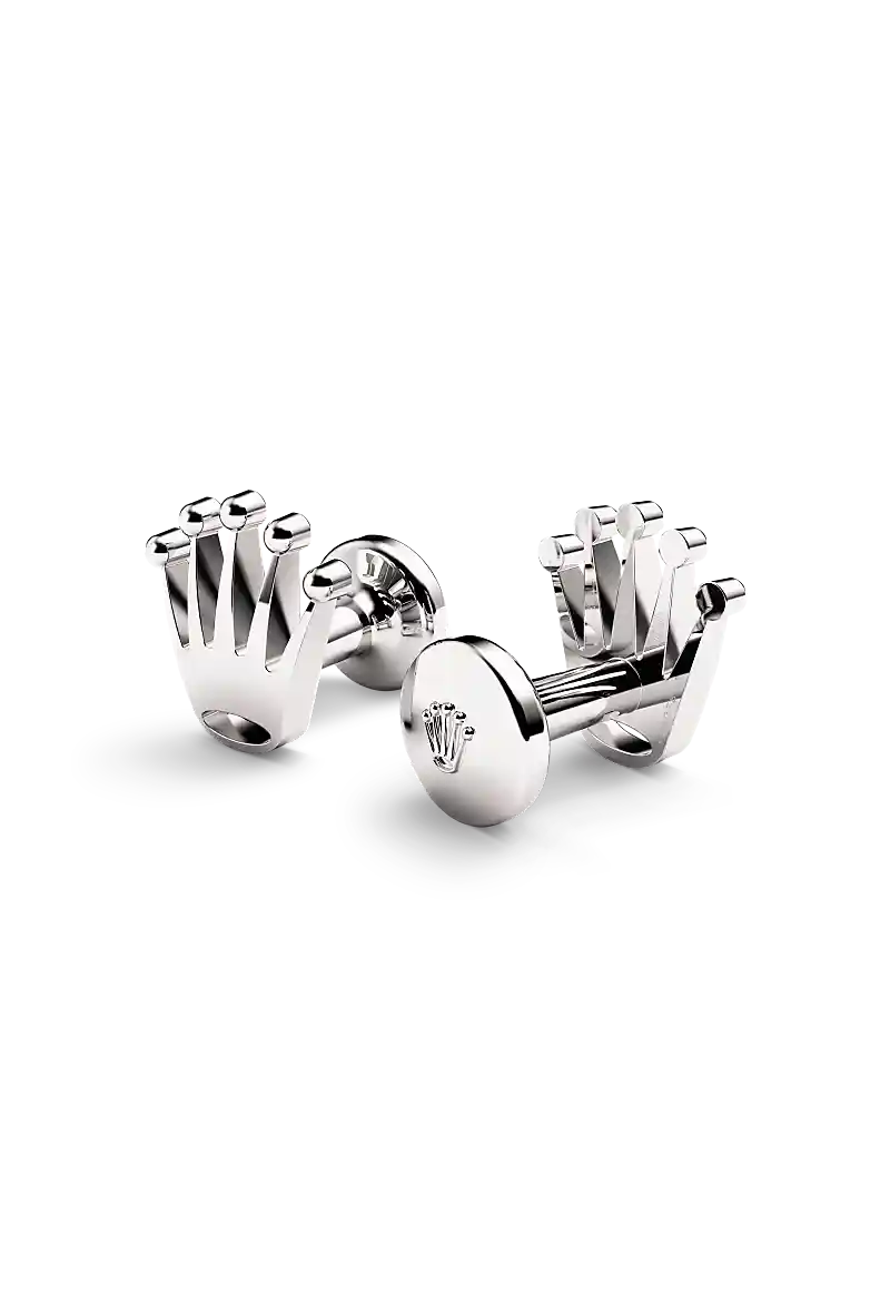 rolex Cufflinks in White gold, A1019* - deBoulle Diamond & Jewelry
