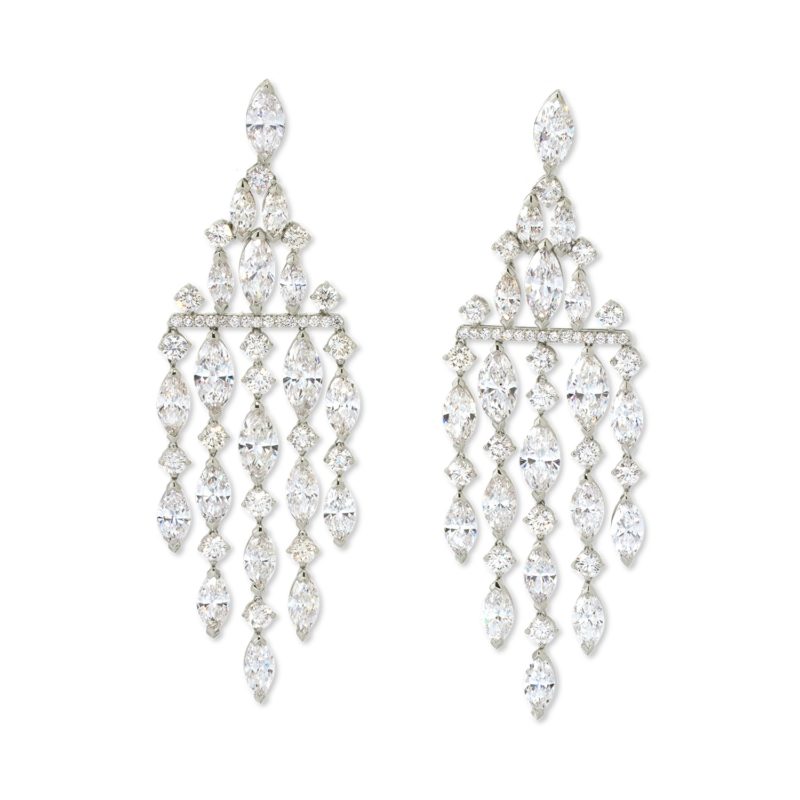<sup>de</sup>Boulle High Jewelry Collection Chandelier Earrings