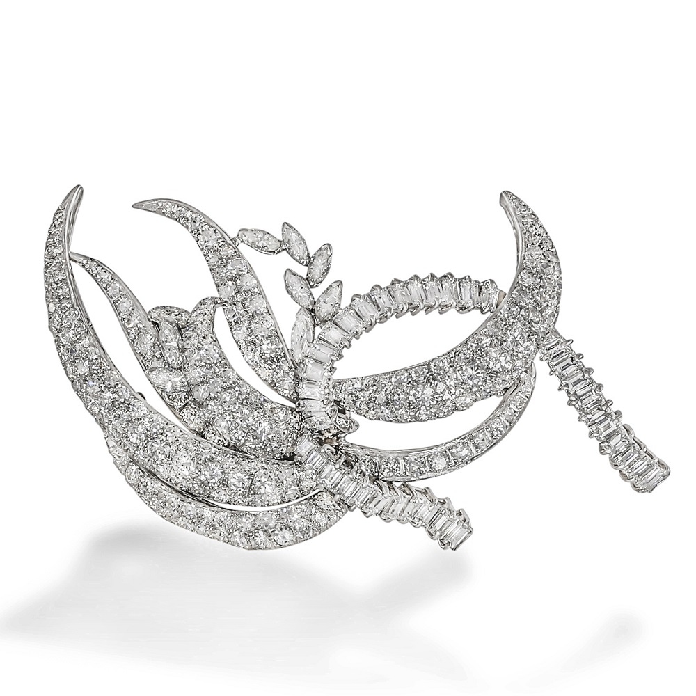 deBoulle Estate Collection Diamond Brooch – de Boulle Diamond & Jewelry