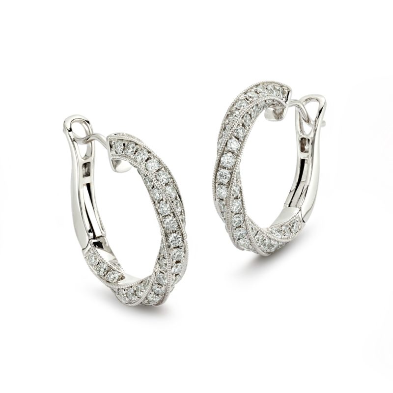 <sup>de</sup>Boulle Collection Twisted Earrings