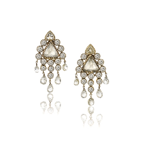 <sup>de</sup>Boulle Collection Rose Cut Diamond Earrings