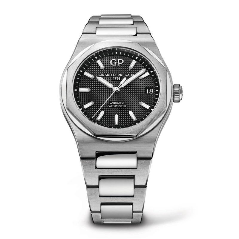 Girard-Perregaux Stainless Steel Laureato 81010-11-634-11A